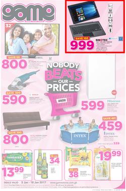 Game Ghana : Accra Nobody Beats Our Prices (5 Jan - 18 Jan 2017), page 1