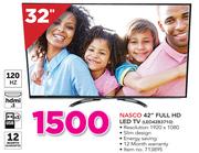 Nasco 42" Full HD LED TV LED42B3710