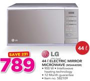 LG 44Ltr Electric Mirror Microwave MS4440SR