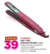 Carmen Wet Dry Staightener 1238