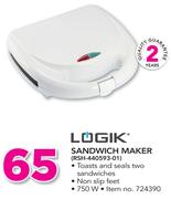 Logik Sandwich Maker RSH-440593-01