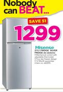 Hisense 215Ltr Fridge Silver Fridge RD 28DR4HG