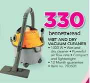 Bennett Read 1000W Wet And Dry Vacuum Cleaner