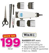 Wahl 11 Piece Barber Kit 9247-Per Set