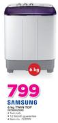 Samsung 6kg Twin Top WT60H2500