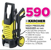 Karcher High Pressure Washer K2 360