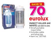 Eurolux Insect Killer 6W White LE-E8510 6W