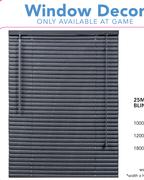 Decorland 25mm PVC Venetian Blind(Steel)-600x1000mm