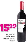 Condor Peak Red Sweet Wine-750ml
