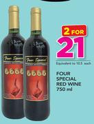 Four Special Red Wine-2 x 750ml