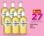 Savanna Dry-6 x 330ml
