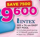 Intex 305x76Cm Easy Set Pool