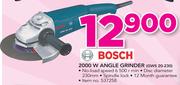 Bosch 2000W Angle Grinder GWS 20-230