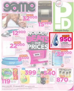 Game Kenya : Nairobi Nobody Beats Our Prices (5 Jan - 18 Jan 2017), page 1