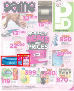 Game Kenya : Nairobi Nobody Beats Our Prices (5 Jan - 18 Jan 2017), page 1