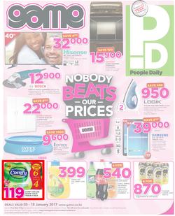 Game Kenya : Nairobi Nobody Beats Our Prices (5 Jan - 18 Jan 2017), page 1