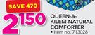 Queen A Kilem Natural Comforter
