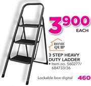 HomeQuip 3 Step Heavy Duty Ladder