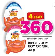 Kinder Joy Boy Or Girl-4x20g