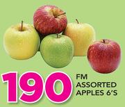FM Assorted Apples-6's