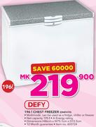 Defy 196Ltr Chest Freezer DMF470