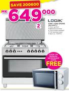 Logik 4-In-1 Gas Stove RSH-090011