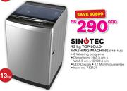 Sinotec 13Kg Top Load Washing Machine T1311LS