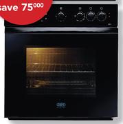 Defy 60Cm Undercounter Oven Black DBO458