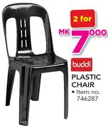 Buddi Plastic Chair-For 2
