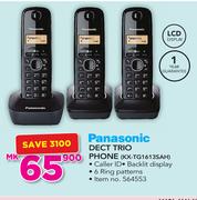 Panasonic Dect Trio Phone KX-TG1613SAH