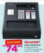 Sharp Cash Register