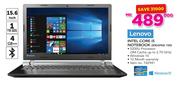 Lenovo 15.6" Intel Core i5 Notebook Ideapad 100