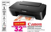 Canon MG2540 Colour Printer MG2540S