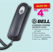 Bell Corded Phone RAINBOW 58200