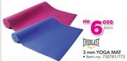Everlast 3mm Yoga Mat-Each