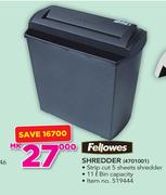 Fellowes Shredder 