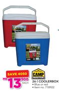Campmaster 26Ltr Coolerbox-Each
