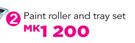 Powafix Paint Roller And Tray Set