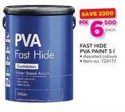 Fast Hide PVA Paint-5Ltr