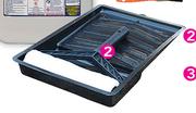 Powafix Paint Roller And Tray Set