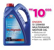 Engen 5Ltr 25W50 Multigrade Motor Oil