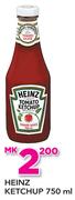 Heinz Ketchup-750ml