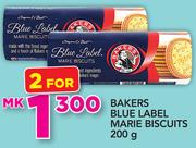 Bakers Blue Label Marie Biscuits-2x200g