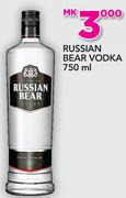 Russian Bear Vodka-750ml
