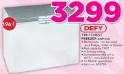 Defy 196Ltr Chest Freezer DMF470