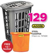 Addis Steel Hamper+ Free 13Ltr Bucket