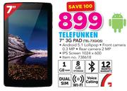 Telefunken 7" 3G Pad TEL-73GIQS