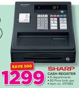 Sharp Cash Register