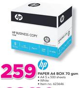 HP Paper A4 Box 70gsm