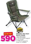 Camp Master Deluxe 300 High Back Chair F03-100A-860G